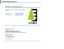 Tablet Screenshot of anbo.pl